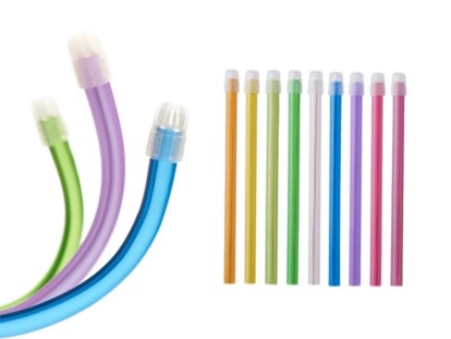 Слюноотсосы, бесцветный, 100шт со съемным наконечником (TREVITA)